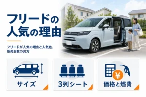 フリードが人気の理由をまとめたアイキャッチ